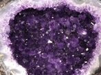 Amethyst Jewelry Box Geode On Stand - Gorgeous #94319-1